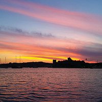 Sunset view from Dinc