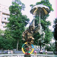 Памятник-фонтан Клоуны
