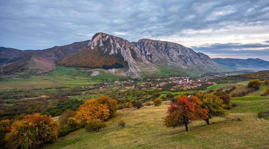 Székelykő látképe Ordaskőről