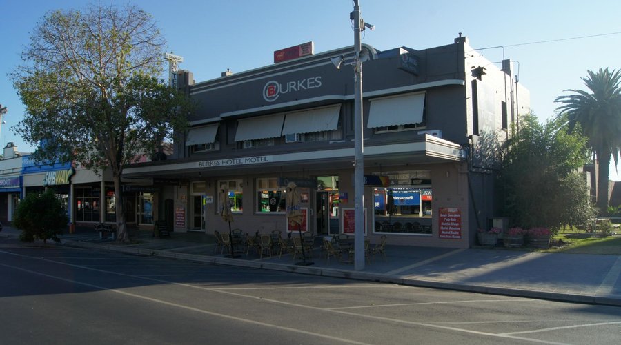 FRONT OF BURKES
