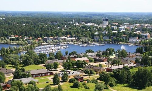 Lappeenranta Fortress from air