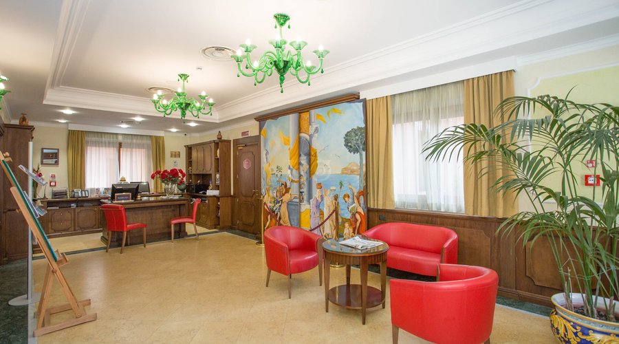 Front Desk at the Artemis Hotel