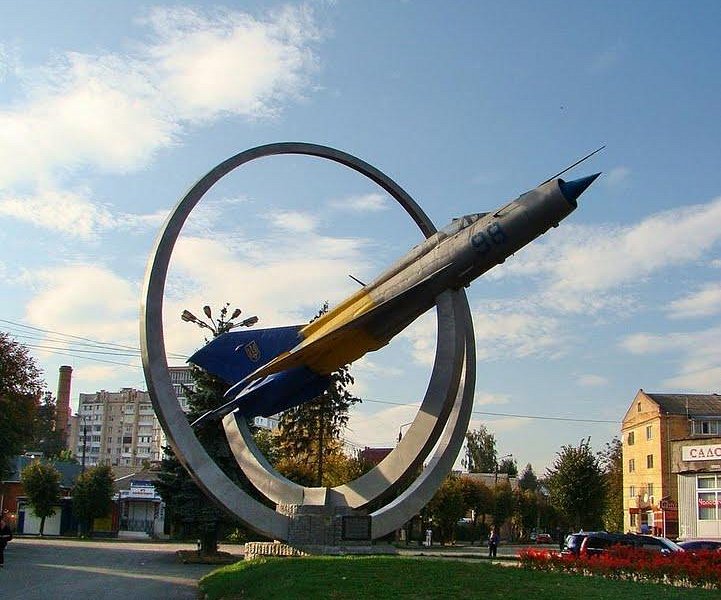 Monument in Honour of Ukraine Air Force Creation image