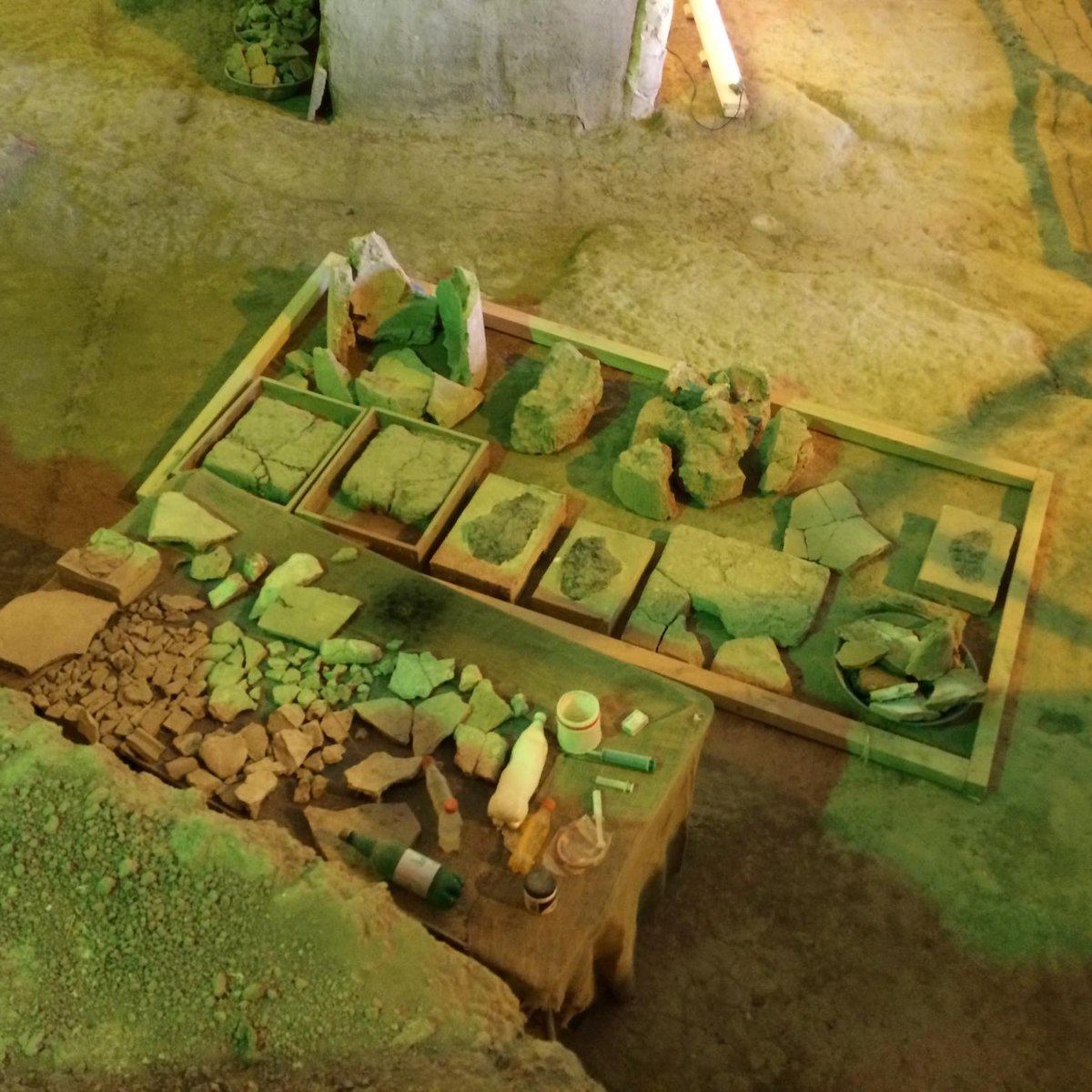 Irrigation Canals Mesopotamia Diorama