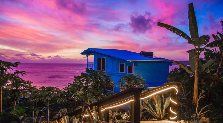 Completely self-contained villa
