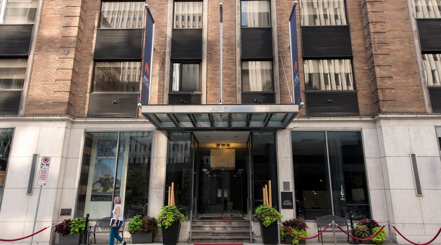 Entrance at the ARC The Hotel