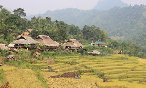Bản em lưng chừng núi, lưng chừng đèo