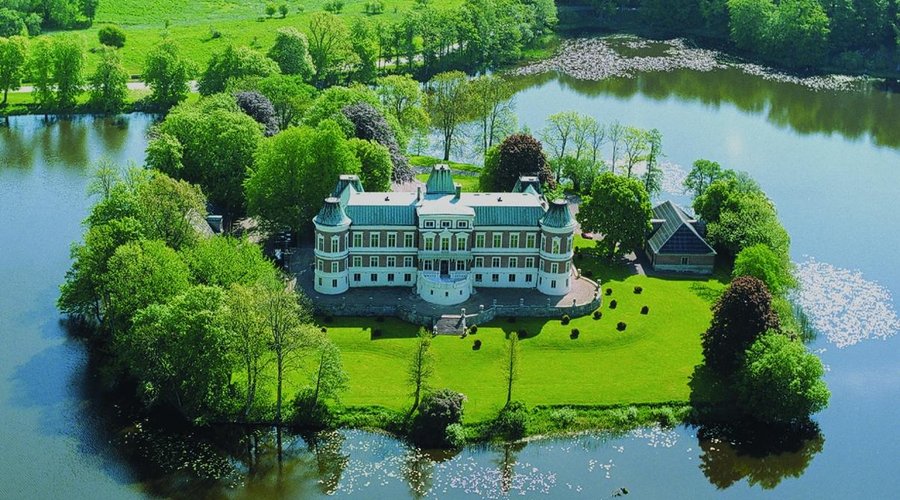 Häckeberga Slott flygfoto