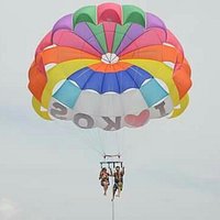parascending in kardamena watersports center😊