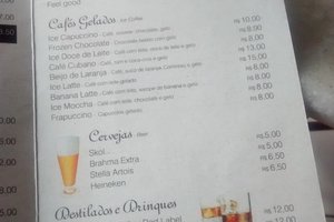 Cardápio