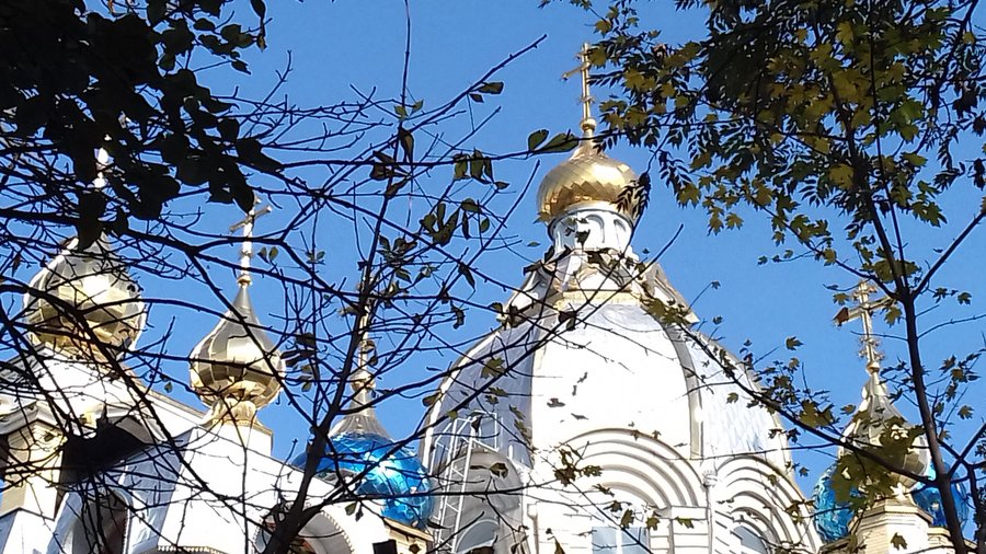 Верхушка храма