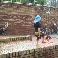 水遊び