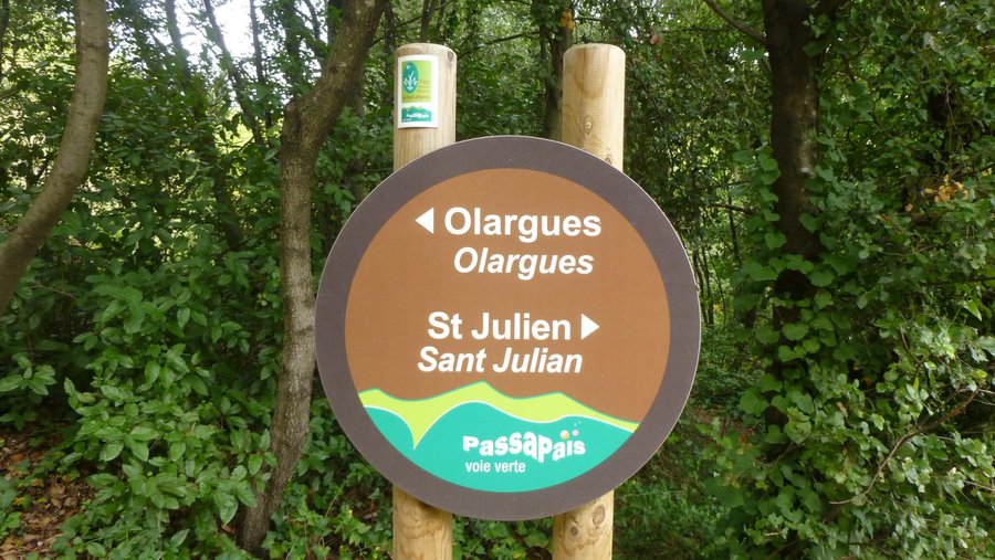 trail signage.  The route is well constructed and well marked.