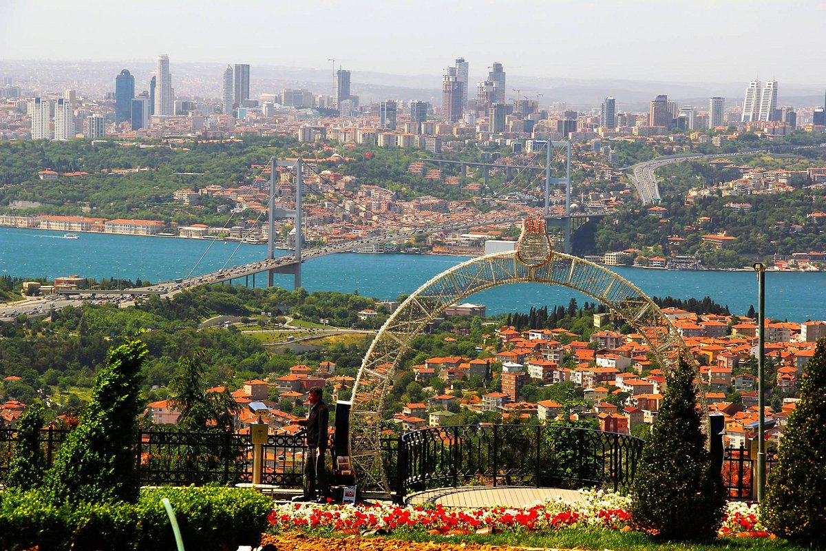 Camlica Hills in Istanbul