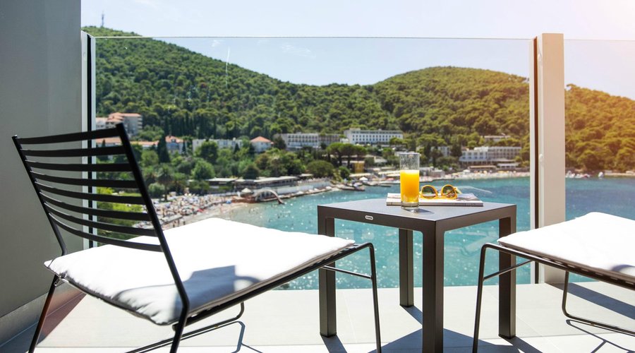 Sea view room balconies