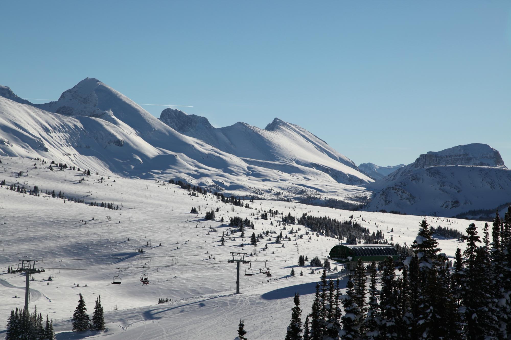 Sunshine village on sale ski resort