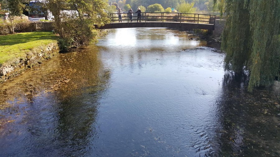River Coln, Bibury