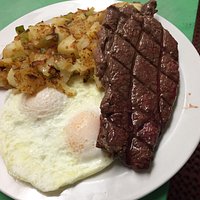 A sido el mejor steck and eggs