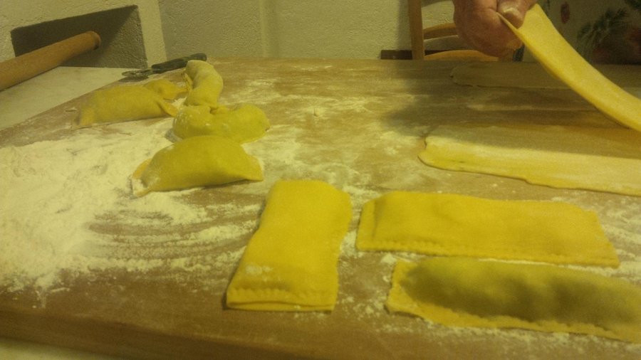 Ravioli Ricotta e Spinaci fatti a mano
