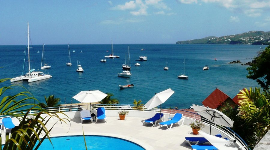 vue piscine plage