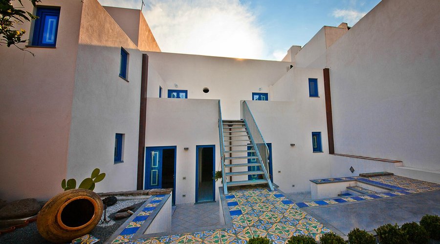 Punta Sallustro by sunset.