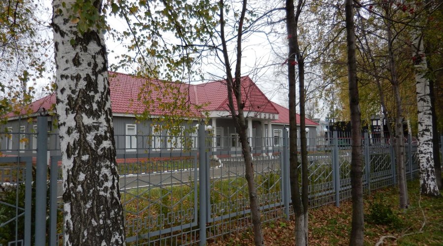 Территория возле музея