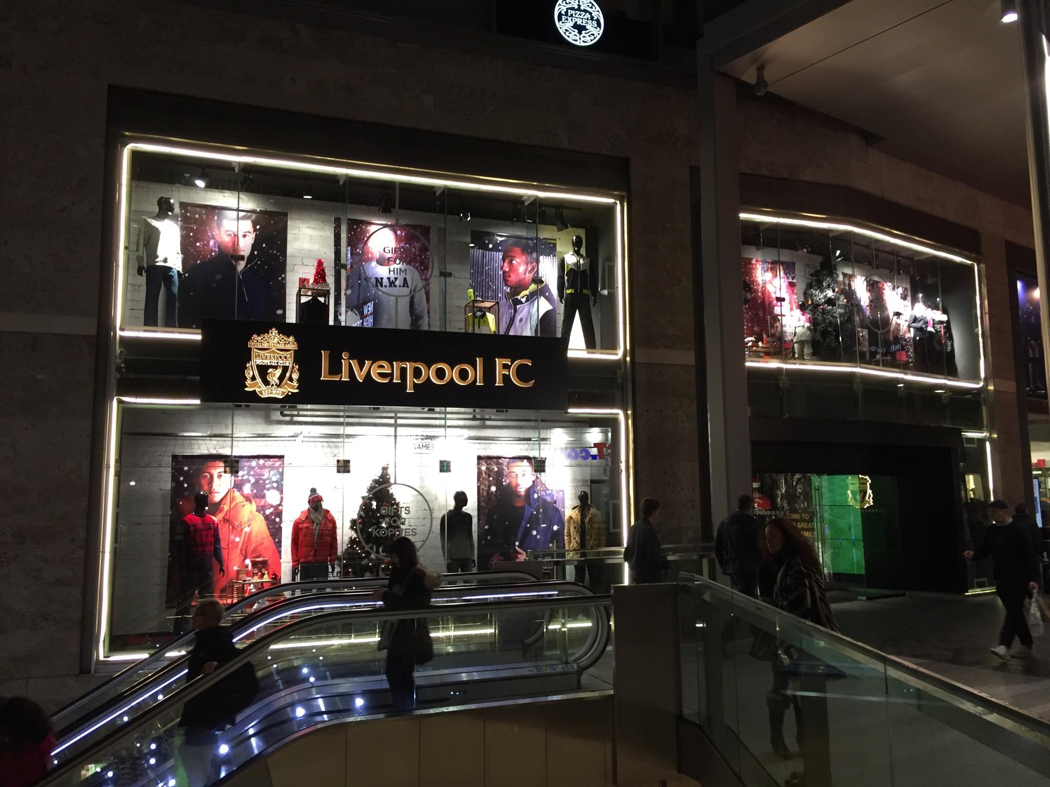 Liverpool store fan store