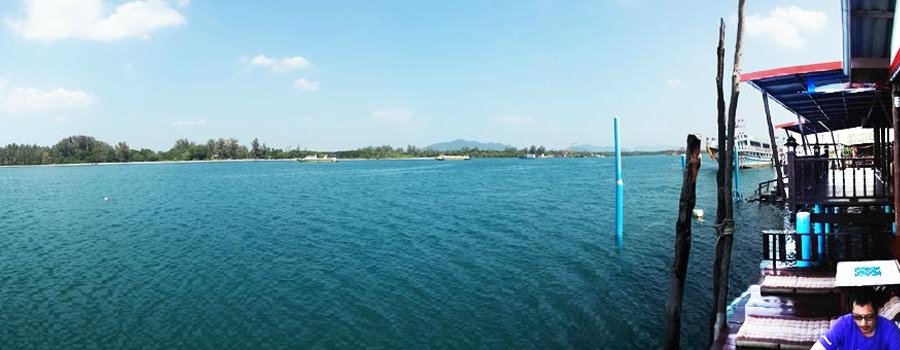 PANORAMIC VIEW from our terrace.
