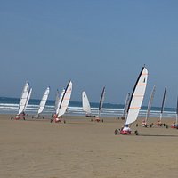 Groupe adulte Ecole Char à voile Zef Attitud'