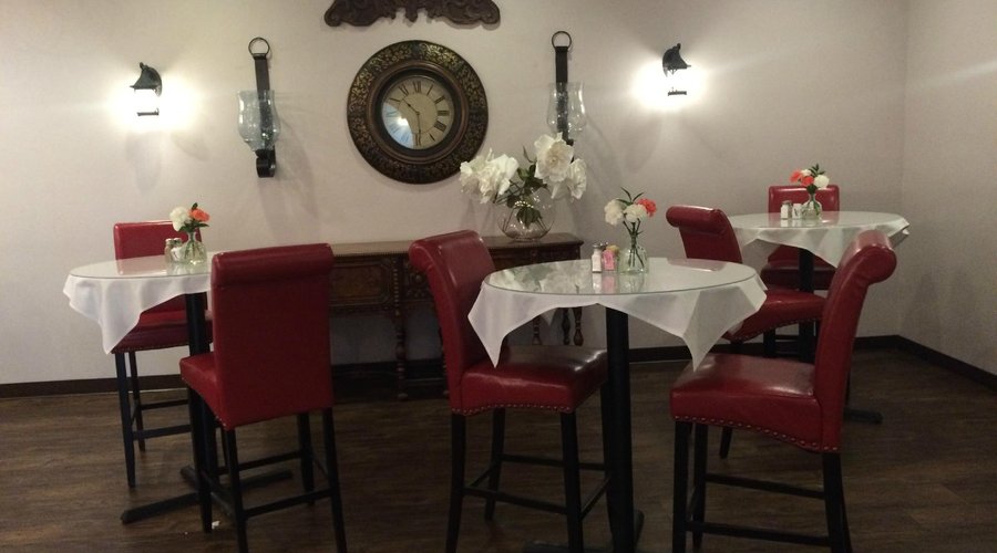 Our bar seating