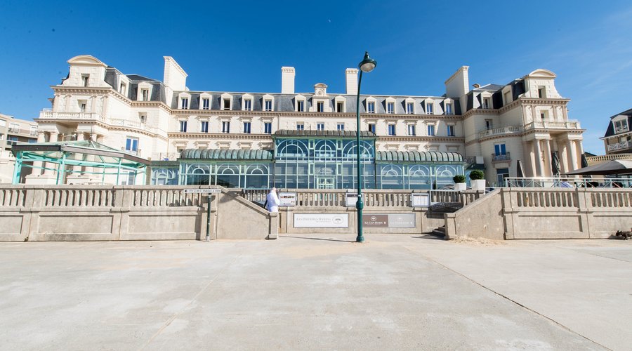 Street at the Le Grand Hotel des Thermes Marins de St-Malo