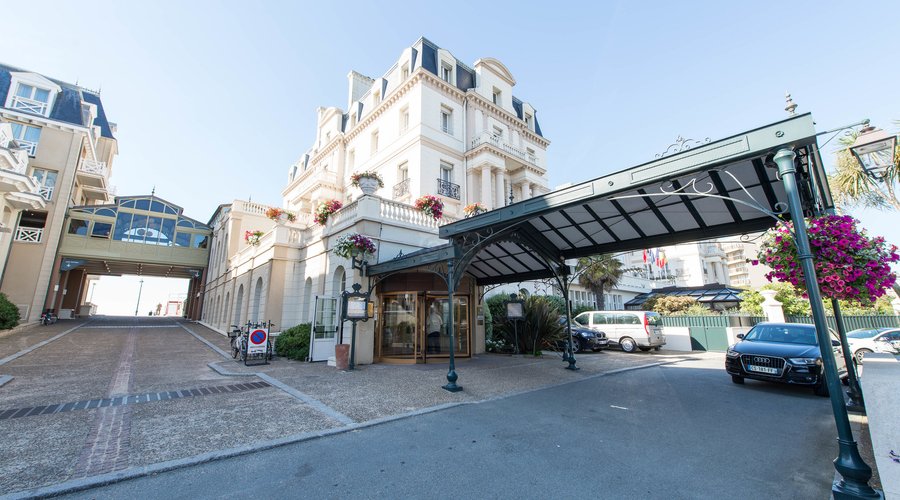 Street at the Le Grand Hotel des Thermes Marins de St-Malo