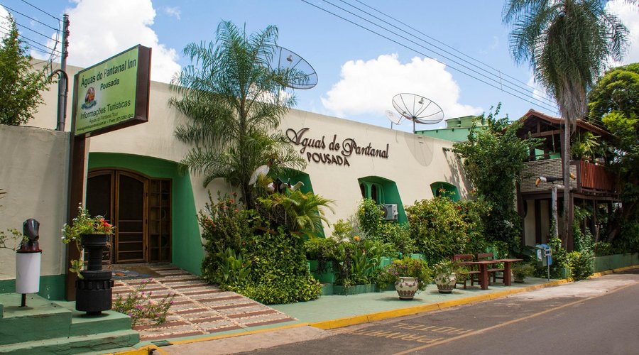 Fachada da pousada