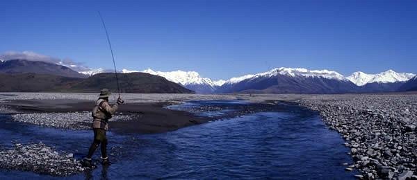 Salmon Fishing - Braided Rivers Fishing Guides  Activity in Christchurch -  Canterbury, New Zealand