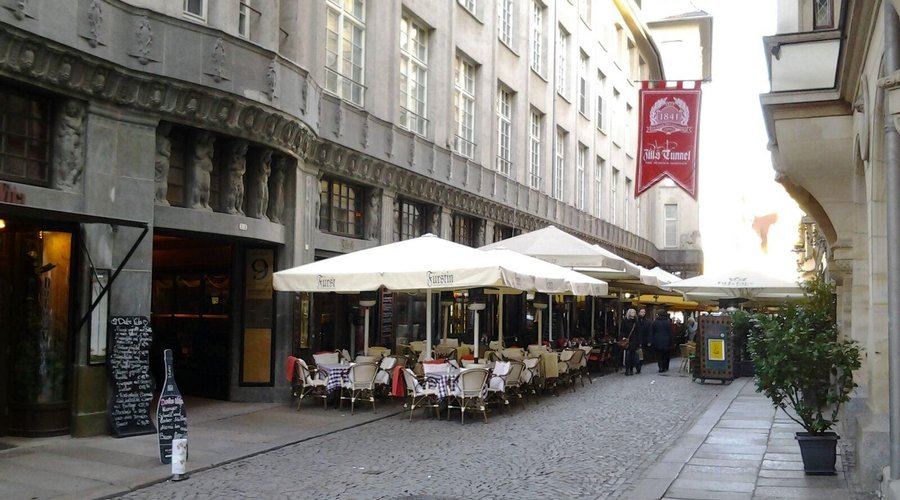 Blick in die Gasse