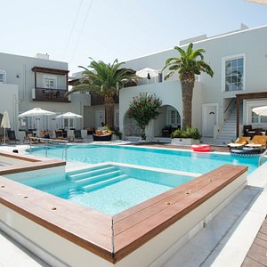 The Pool at the Nissaki Beach Hotel Naxos