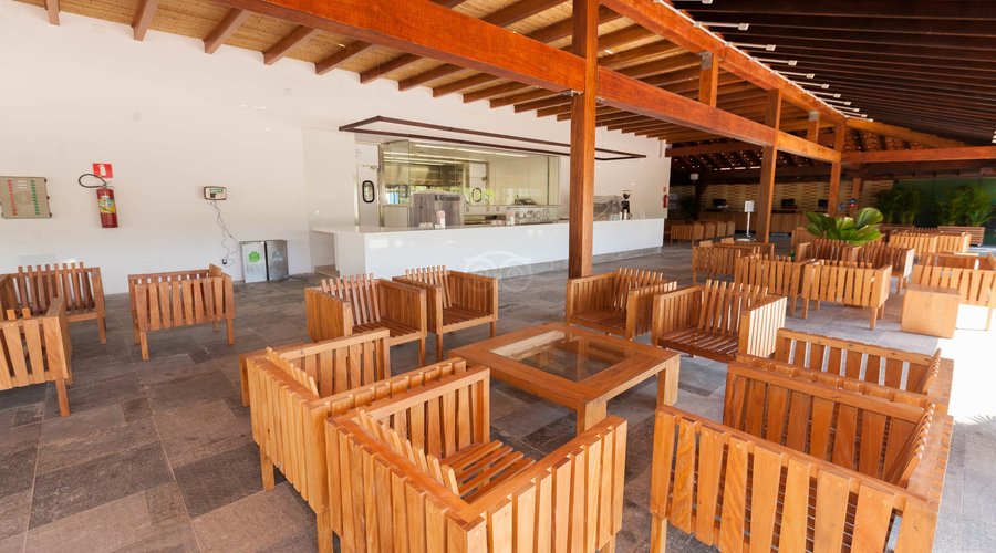 Cafe Jardim at the Centro de Ferias SESC Bertioga