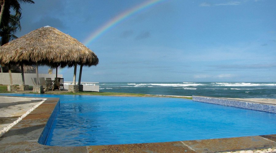Happy Hour by the pool followed by a BBQ under the Palapa