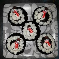 Christmas cupcakes