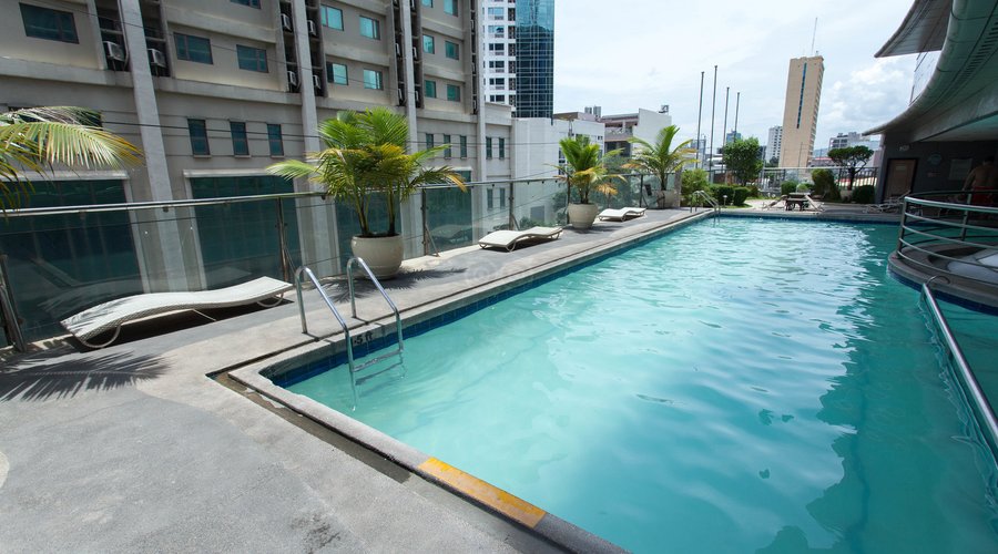 The Pool at the Cebu Parklane International Hotel