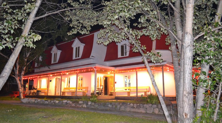 Front of the hostel