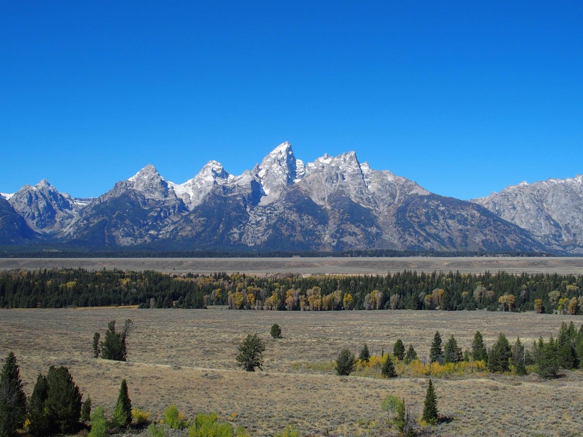 Elk Ranch Flats Turnout, Grand Teton National Park - Elk Ranch Flats ...