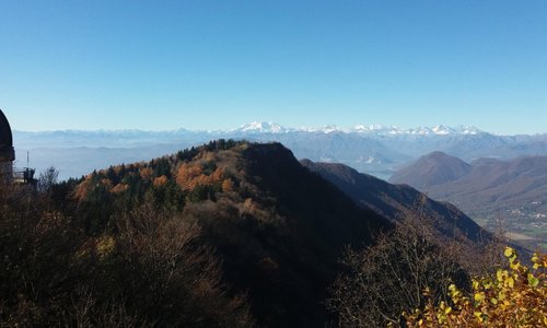 dalla vetta di mezzo verso il Monte Rosa