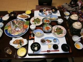 レギュラーのお食事