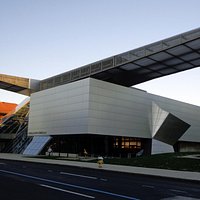 modern part of Akron Art Museum