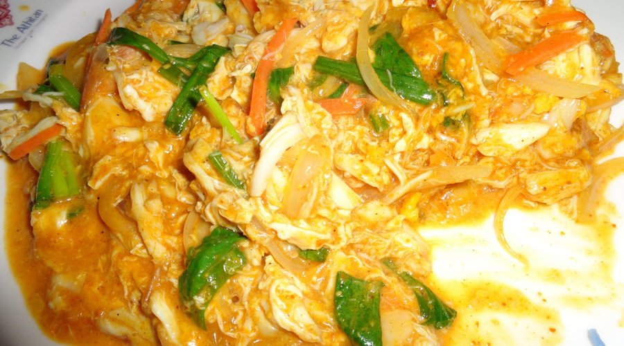Crab curry