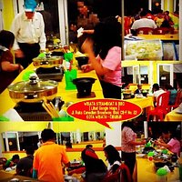Allhamdullilah, resto WISATA STEAMBOAT & BBQ selalu ramai dengan pengunjung untuk menyantap maka