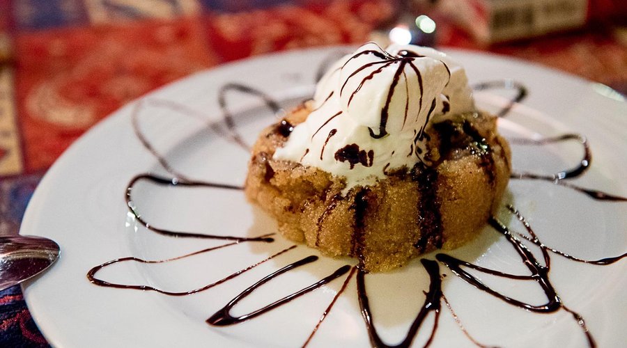 El postre de cortesía