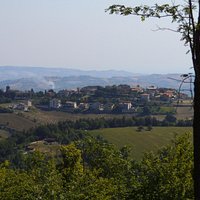 Santa Maria di Civitella vista da Colle San Nicola