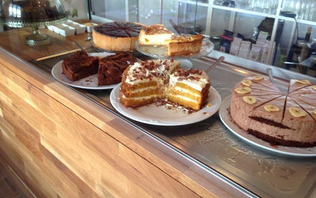 Kuchenauswahl des Tages